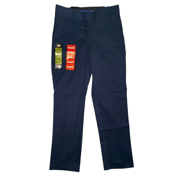 Dickies Slim Tapered Work Pants - Navy Blue - 31x30 - NWT - Picture 1 of 12